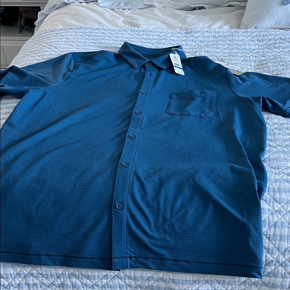 Tommy Bahama Teal Polo Shirt